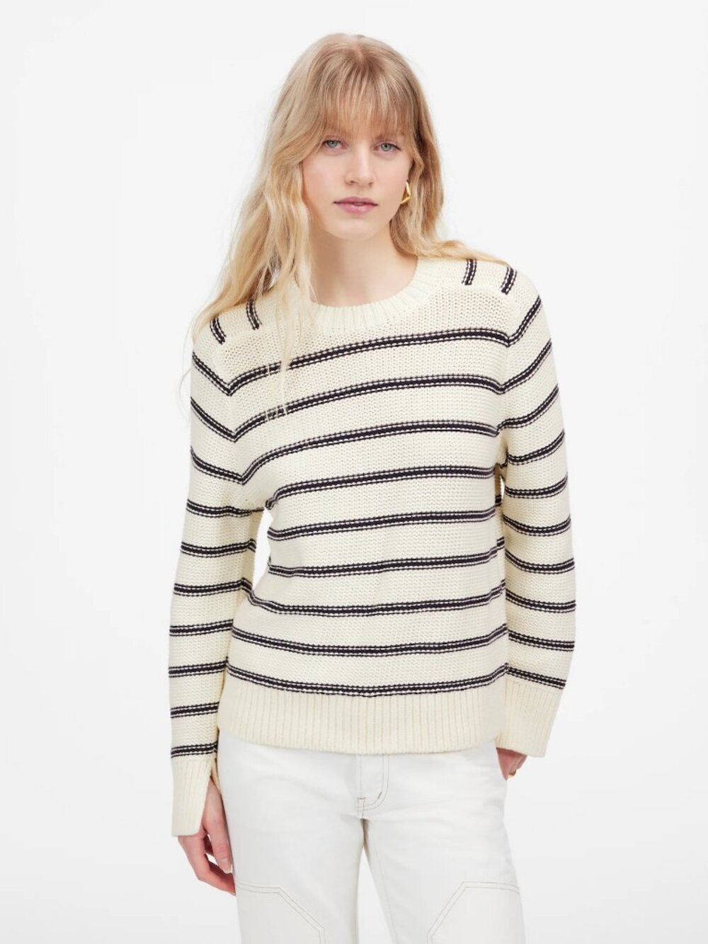 Madewell Cotton Crewneck Sweater